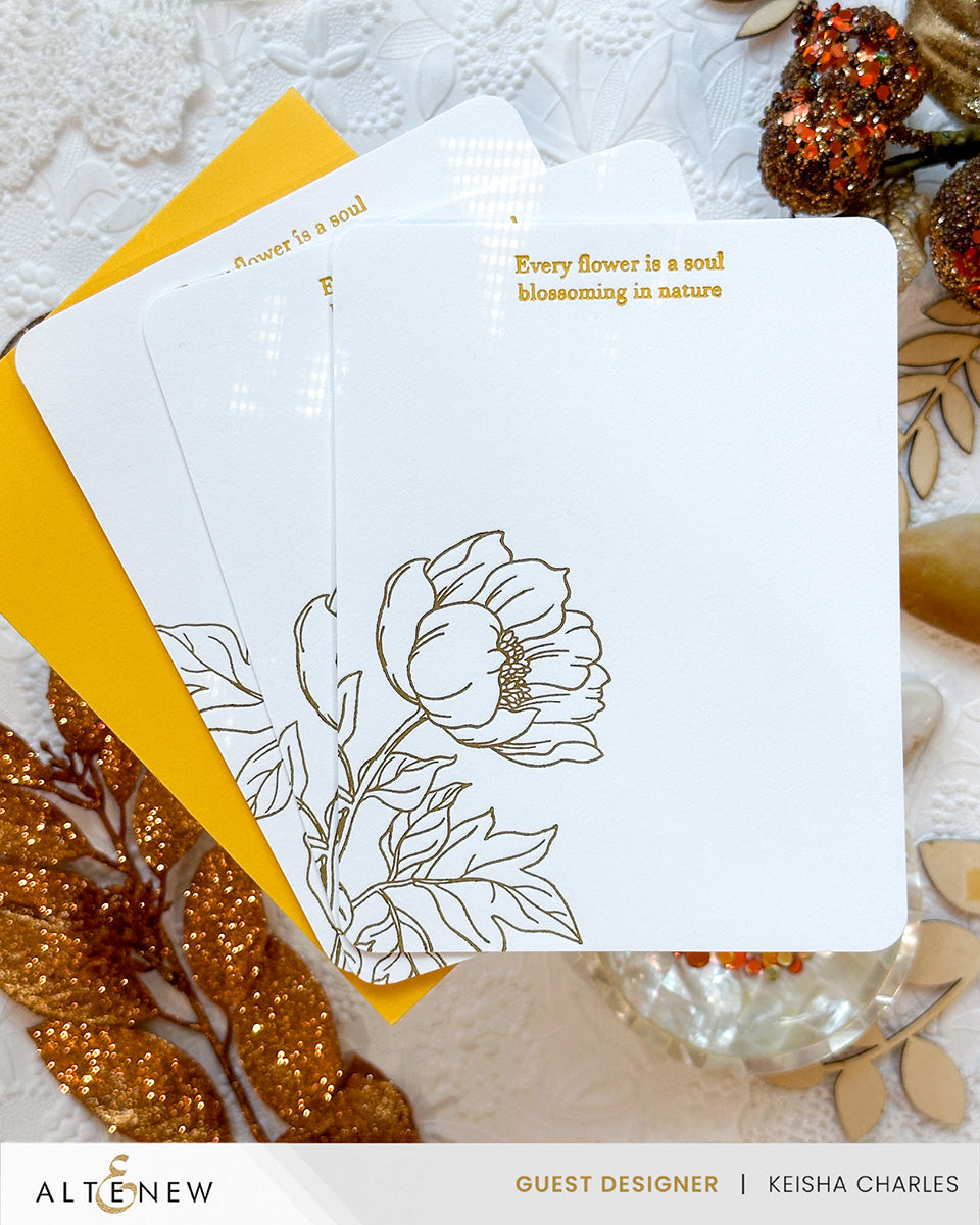 Betterpress Plate Bundle Wildflower Waltz Press Plate Bundle