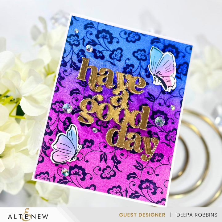 Betterpress Plates Baroque Elegance Press Plate