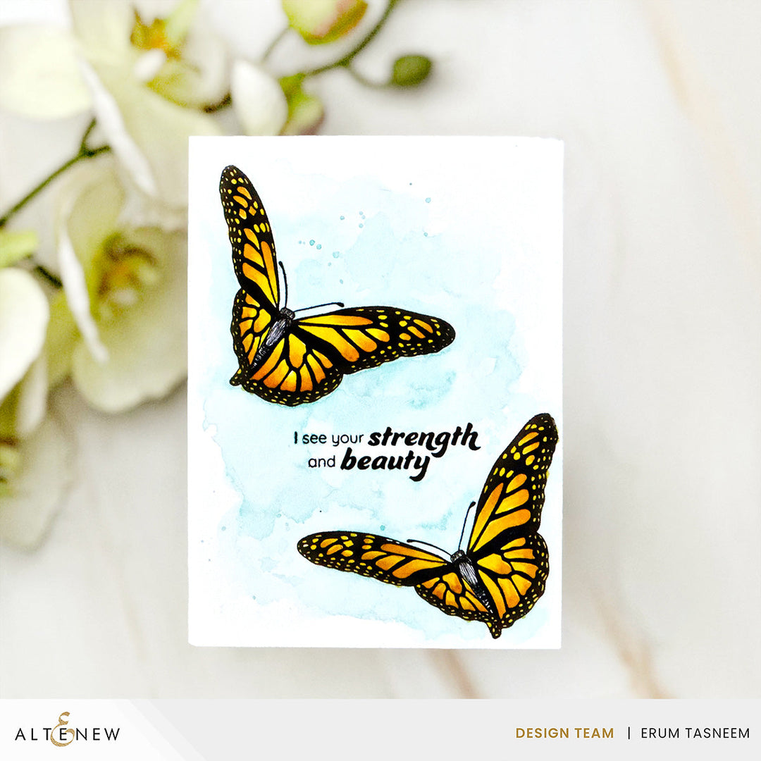 Betterpress Plates Beautiful Butterfly Press Plate Set