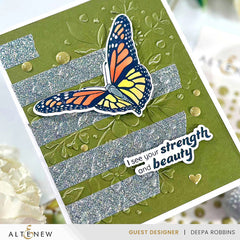 Betterpress Plates Beautiful Butterfly Press Plate Set