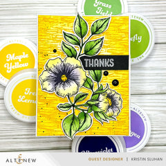 Betterpress Plates Blossoming Bouquet Press Plate Set