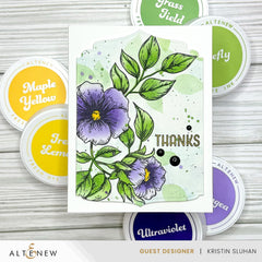Betterpress Plates Blossoming Bouquet Press Plate Set