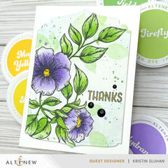 Betterpress Plates Blossoming Bouquet Press Plate Set