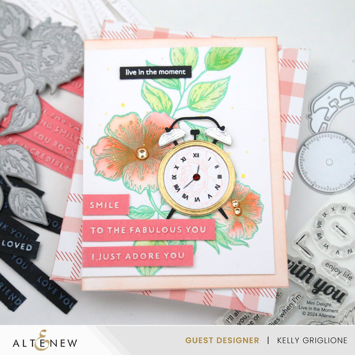Betterpress Plates Blossoming Bouquet Press Plate Set