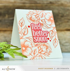 Betterpress Plates Blossoming Bouquet Press Plate Set
