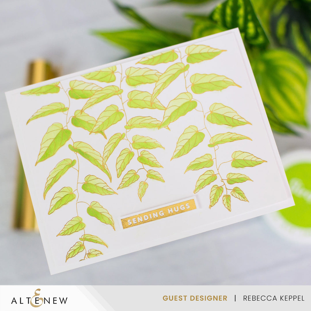 Betterpress Plates Cascading Vines Press Plate Set