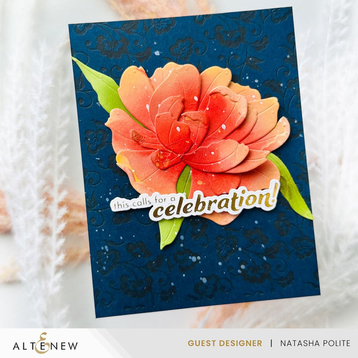 Betterpress Plates Celebration Sentiments Press Plate Set