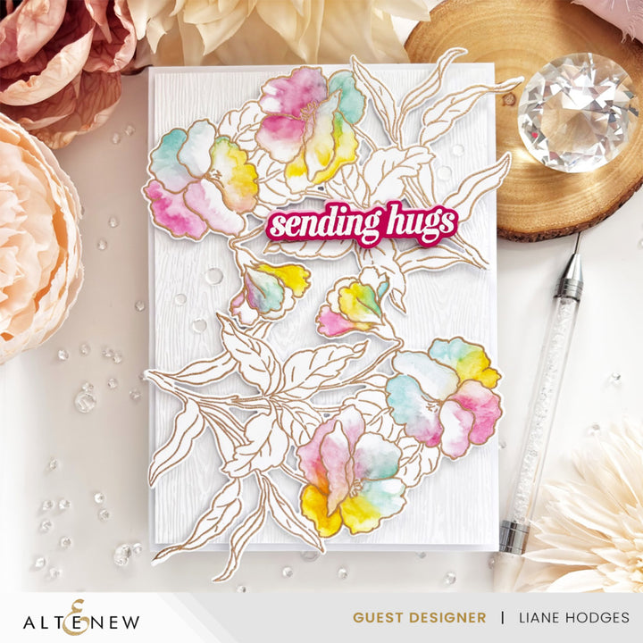 Betterpress Plates Essential Textures: Fine Woodgrain Press Plates/Foil Plates