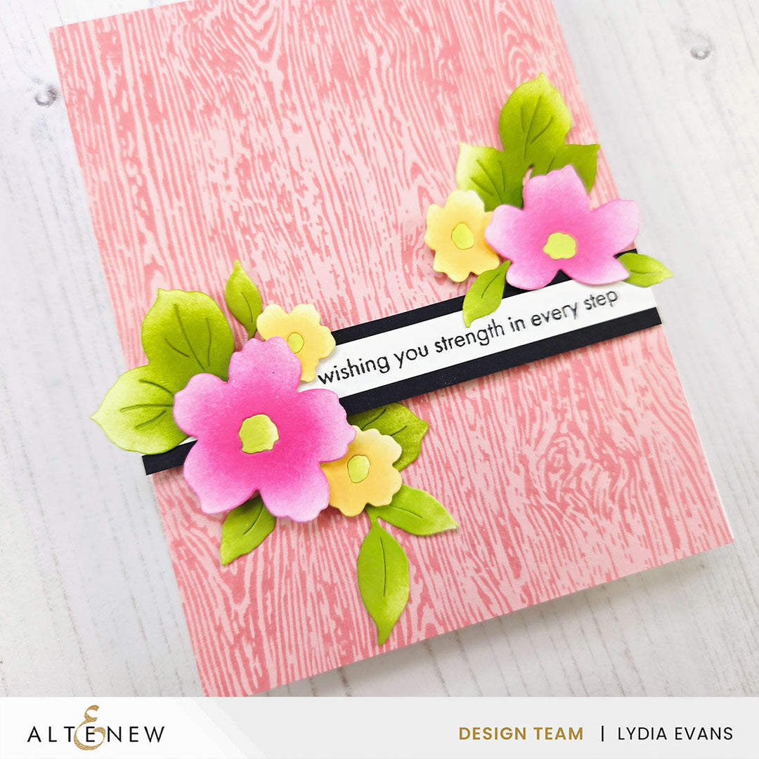 Betterpress Plates Essential Textures: Fine Woodgrain Press Plates/Foil Plates