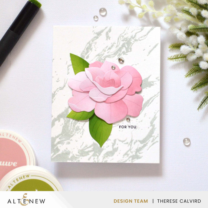 Betterpress Plates Essential Textures: Gilded Marble Press Plate