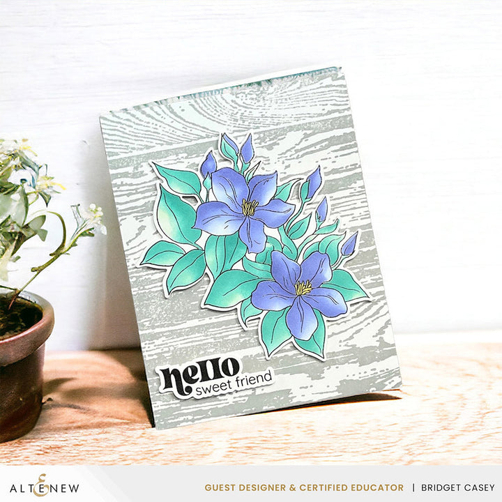 Betterpress Plates Essential Textures: Wood Press Plate