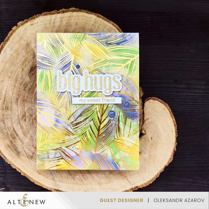 Betterpress Plates Foliage Fiesta Press Plate Set