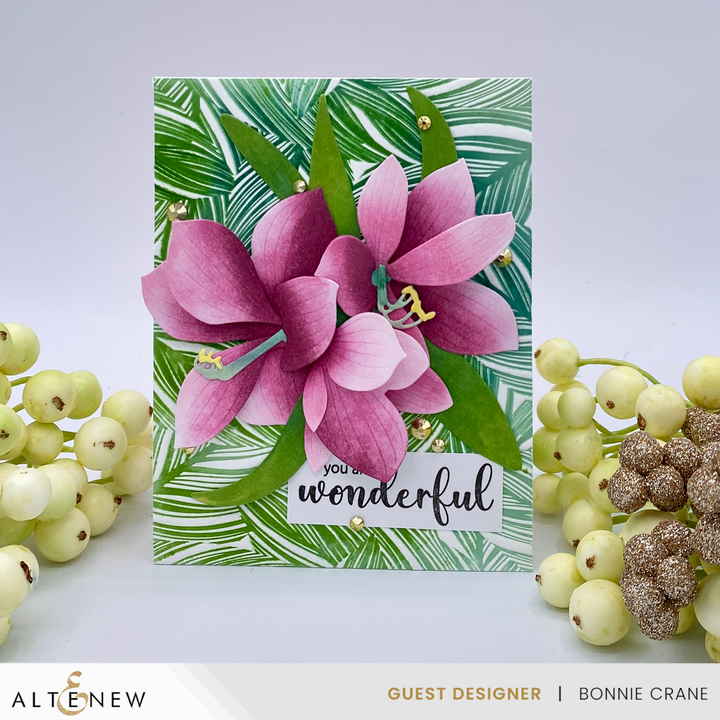 Betterpress Plates Foliage Fiesta Press Plate Set