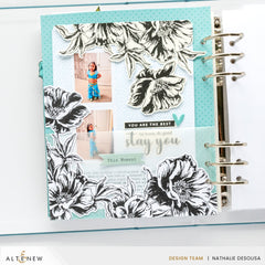 Betterpress Plates Inked Poppies Press Plate Set
