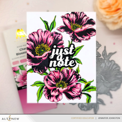 Betterpress Plates Inked Poppies Press Plate Set