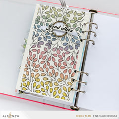 Betterpress Plates Modern Leaf Background Press Plate