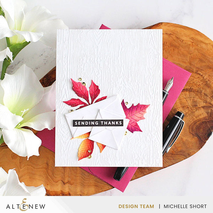 Betterpress Plates One-Go: Solid Sentiment Strips 3 Press Plates/Foil Plates (Gratitude Edition)