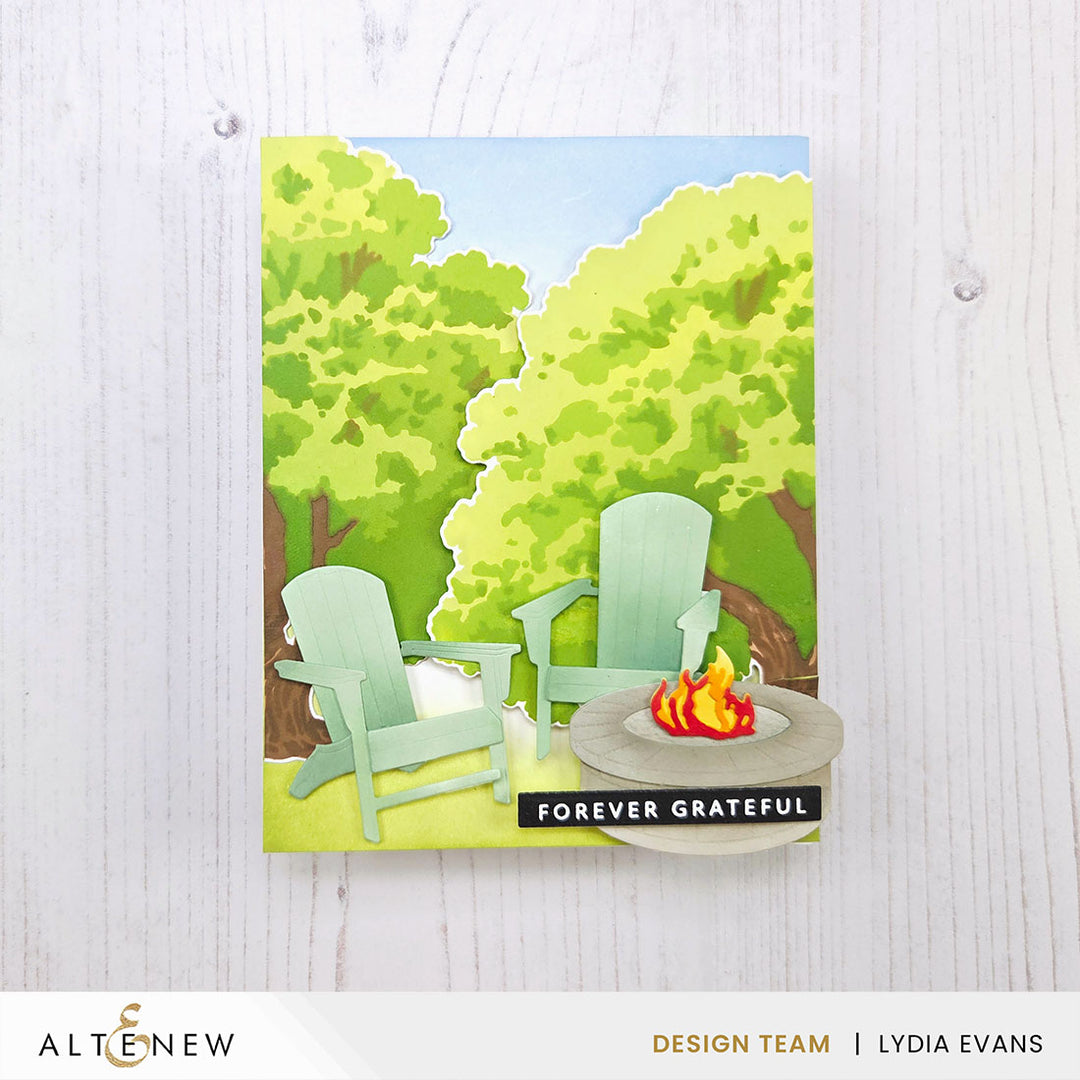 Betterpress Plates One-Go: Solid Sentiment Strips 3 Press Plates/Foil Plates (Gratitude Edition)