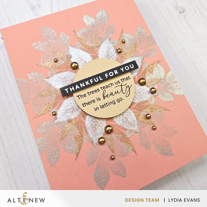 Betterpress Plates One-Go: Solid Sentiment Strips 3 Press Plates/Foil Plates (Gratitude Edition)