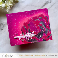 Betterpress Plates & Stencil Bundle Magical Peony