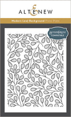 Betterpress Plates & Stencil Bundle Modern Leaf
