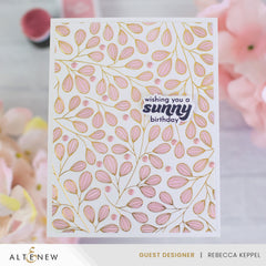 Betterpress Plates & Stencil Bundle Modern Leaf