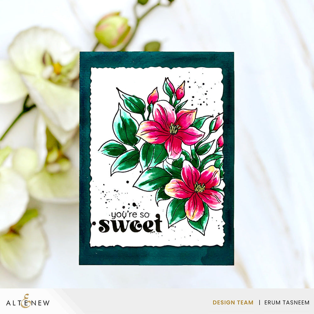 Betterpress Plates Sweet Jasmine Press Plate Set