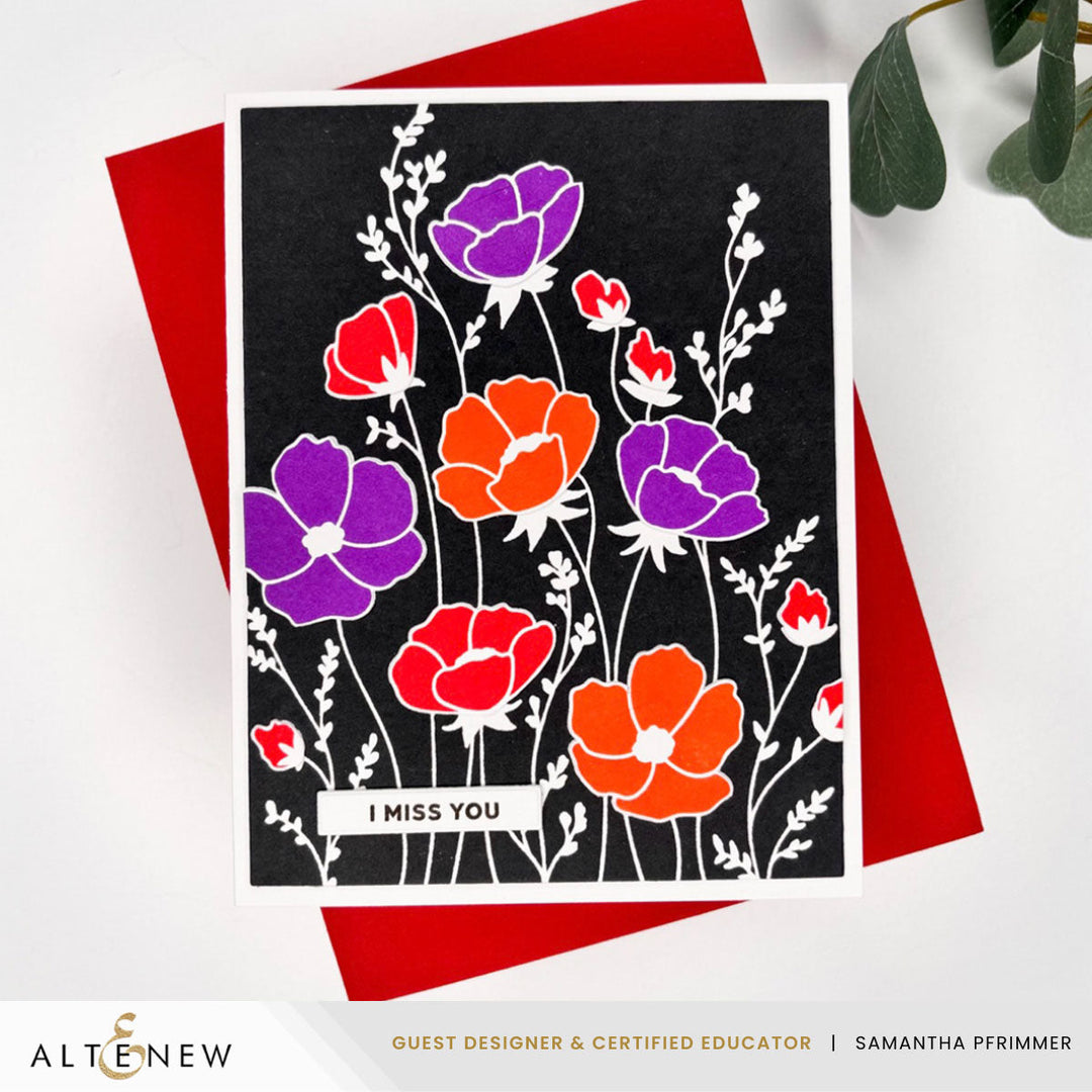 Betterpress Plates Wildflower Whispers Press Plate