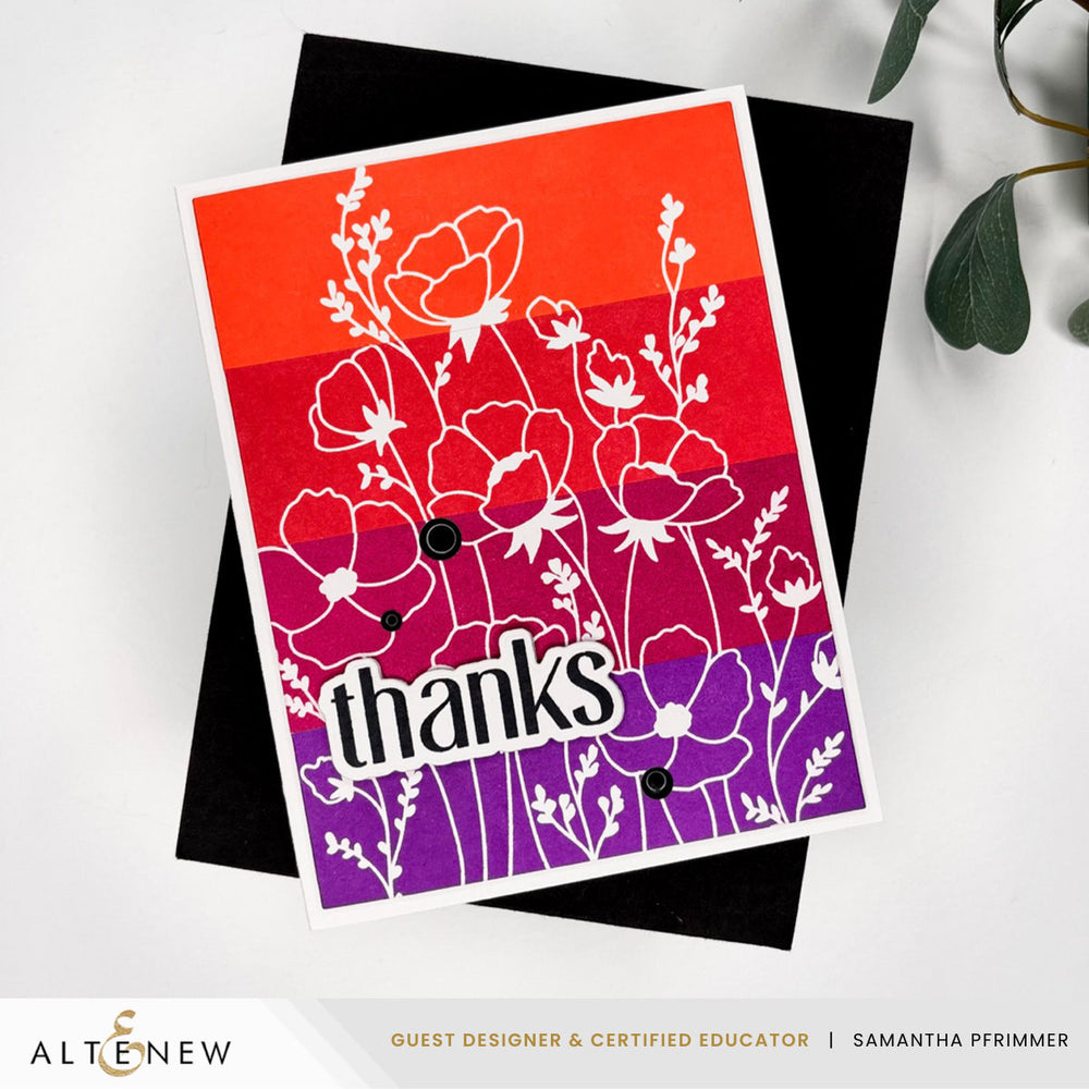 Betterpress Plates Wildflower Whispers Press Plate