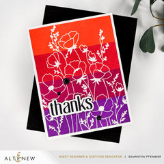 Betterpress Plates Wildflower Whispers Press Plate