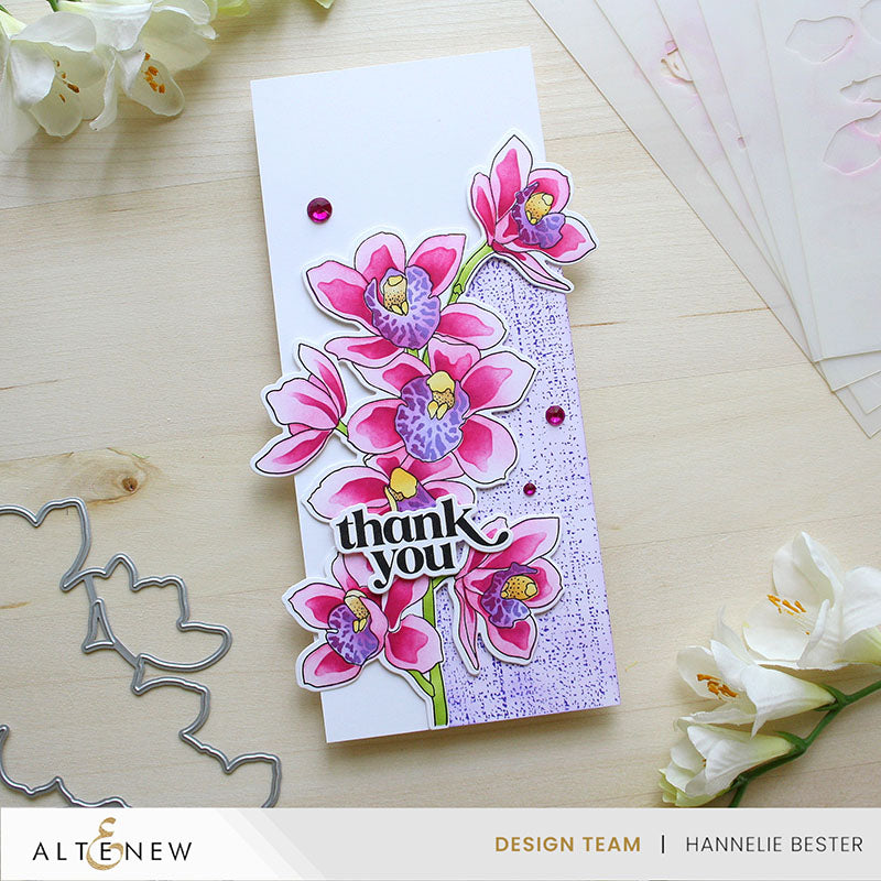 Build-A-Flower Bundle Build-A-Garden: Alluring Orchids & Add-on Die Bundle