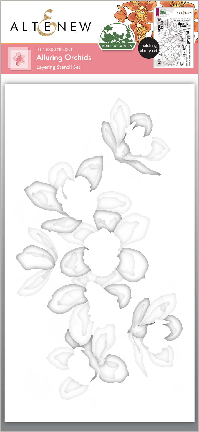 Build-A-Flower Bundle Build-A-Garden: Alluring Orchids & Add-on Die Bundle