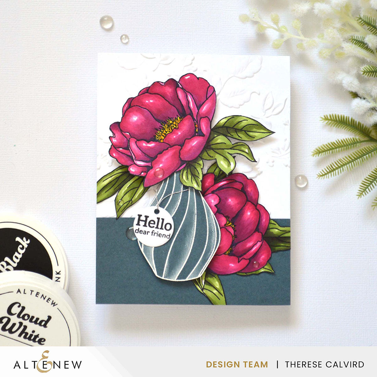 Build-A-Flower Bundle Build-A-Garden: Lovely Rose Peony & Add-on Die Bundle