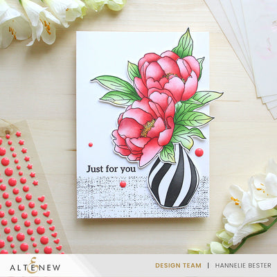 Build-A-Flower Bundle Build-A-Garden: Lovely Rose Peony & Add-on Die Bundle