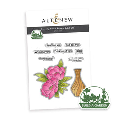 Build-A-Flower Bundle Build-A-Garden: Lovely Rose Peony & Add-on Die Bundle