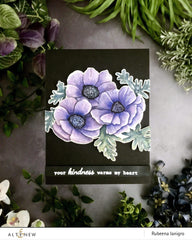 Build-A-Flower Set Build-A-Flower: Anemone Coronaria Layering Stamp & Die Set