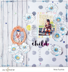 Build-A-Flower Set Build-A-Flower: Anemone Coronaria Layering Stamp & Die Set