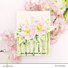 Build-A-Flower Set Build-A-Flower: Anemone Coronaria Layering Stamp & Die Set