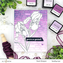 Build-A-Flower Set Build-A-Flower: Bearded Iris Layering Stamp & Die Set