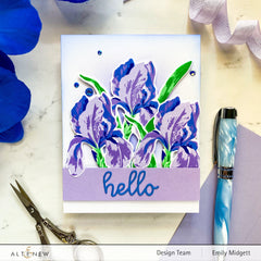 Build-A-Flower Set Build-A-Flower: Bearded Iris Layering Stamp & Die Set
