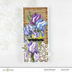 Build-A-Flower Set Build-A-Flower: Bearded Iris Layering Stamp & Die Set