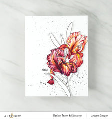 Build-A-Flower Set Build-A-Flower: Bearded Iris Layering Stamp & Die Set