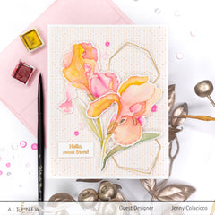 Build-A-Flower Set Build-A-Flower: Bearded Iris Layering Stamp & Die Set