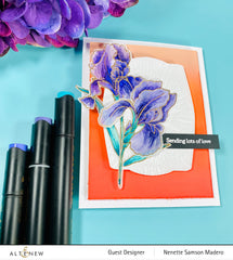Build-A-Flower Set Build-A-Flower: Bearded Iris Layering Stamp & Die Set