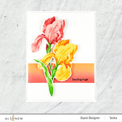 Build-A-Flower Set Build-A-Flower: Bearded Iris Layering Stamp & Die Set