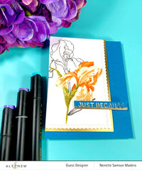 Build-A-Flower Set Build-A-Flower: Bearded Iris Layering Stamp & Die Set