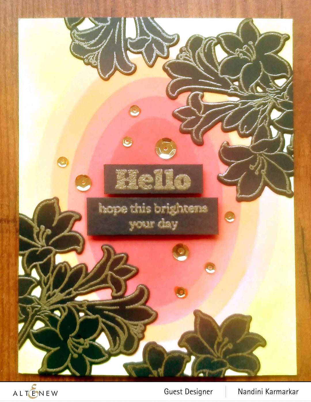 Build-A-Flower Set Build-A-Flower: Belladonna Lily Layering Stamp & Die Set