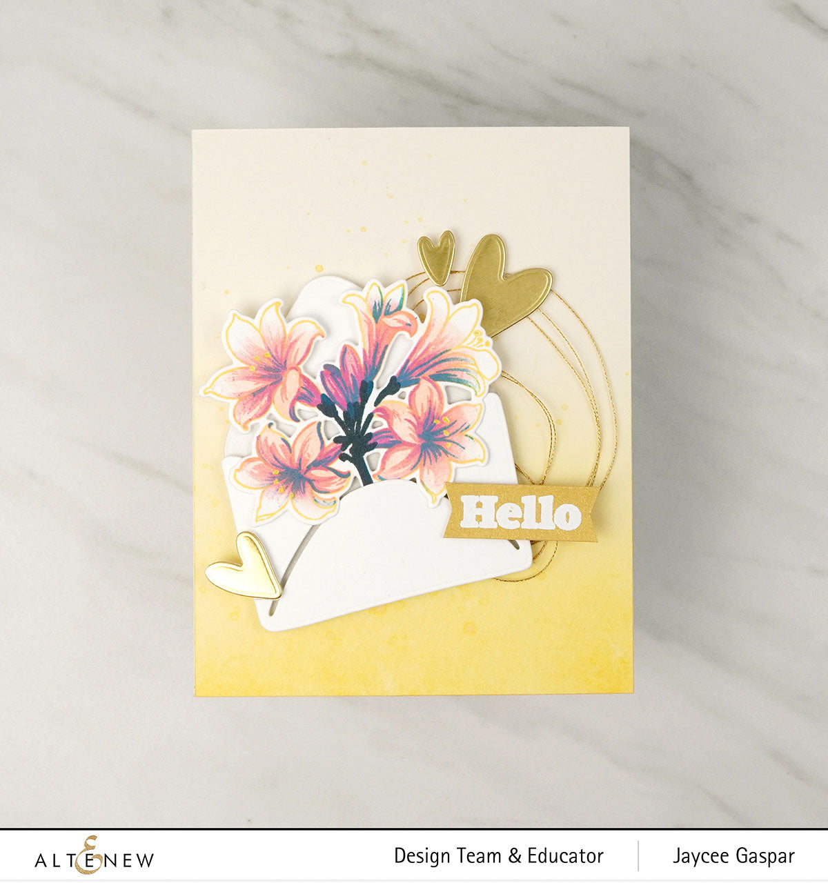 Build-A-Flower Set Build-A-Flower: Belladonna Lily Layering Stamp & Die Set