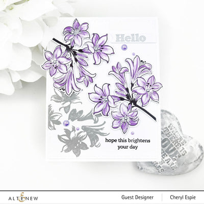 Build-A-Flower Set Build-A-Flower: Belladonna Lily Layering Stamp & Die Set