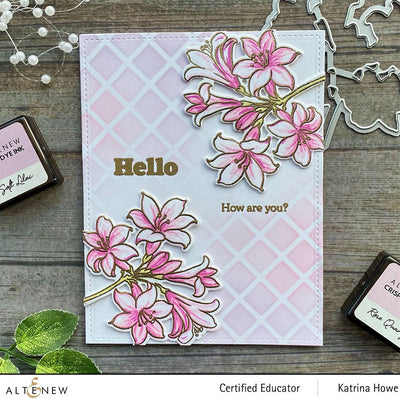 Build-A-Flower Set Build-A-Flower: Belladonna Lily Layering Stamp & Die Set